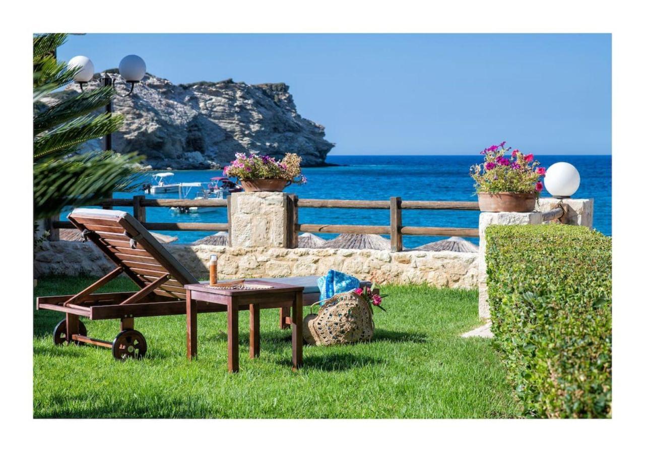 Beachfront Green Apt-Ligaria Beach Ligaria (Crete) Exterior foto