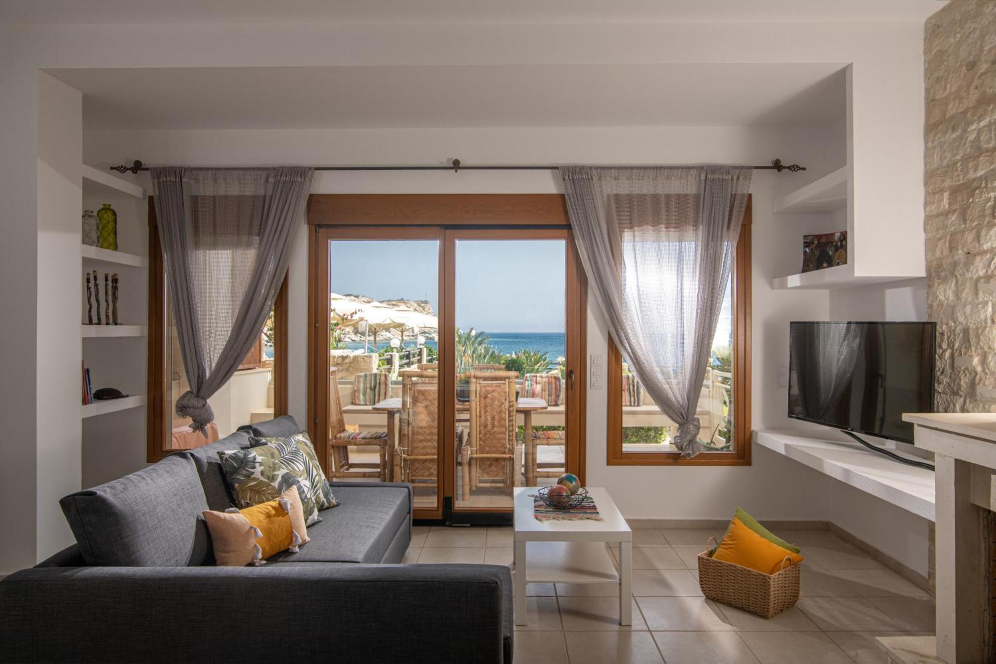 Beachfront Green Apt-Ligaria Beach Ligaria (Crete) Exterior foto