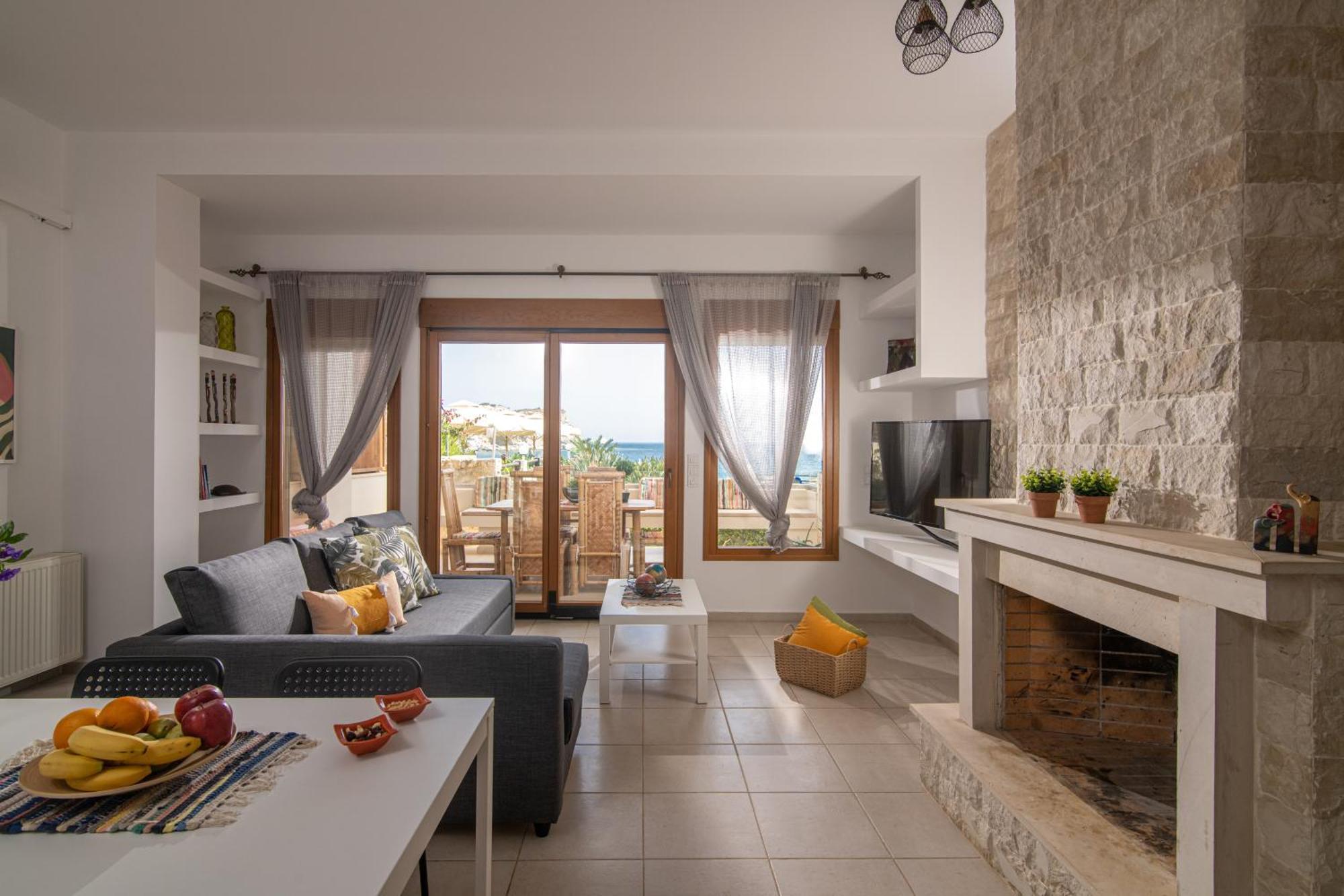 Beachfront Green Apt-Ligaria Beach Ligaria (Crete) Exterior foto